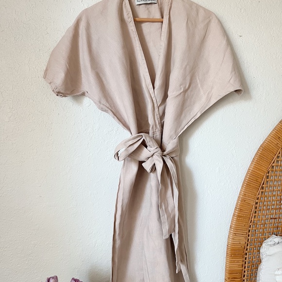 Love & Confuse Aurora Linen Jumpsuit - Picture 2 of 9